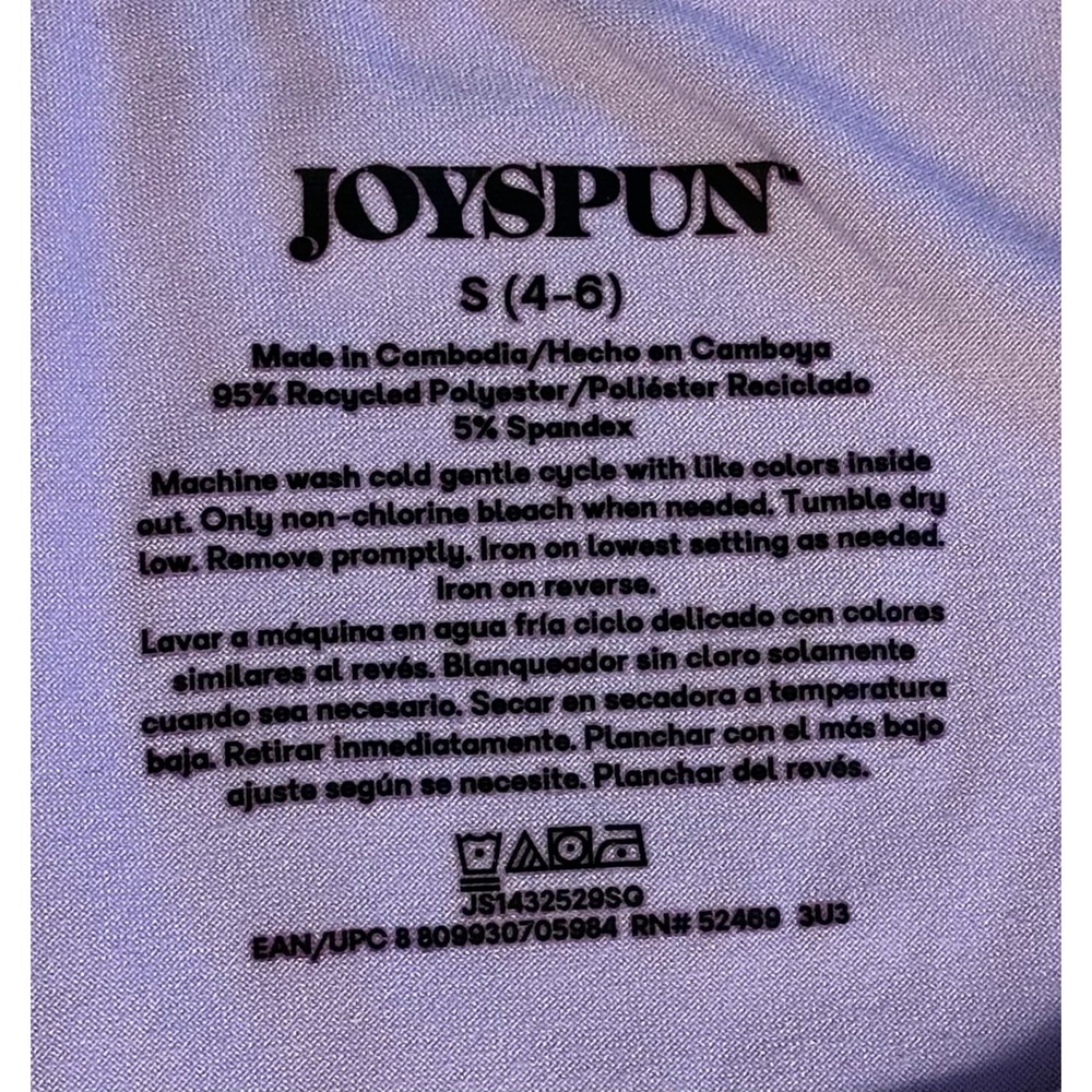 Joyspun Women Lavender Sweet As Can Bee Pajama Set Top Joggers Small 4-6 JS14325 - Picture 5 of 9